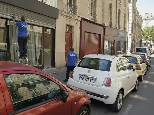 Déblocage de rideau métallique bloqué à Colombes