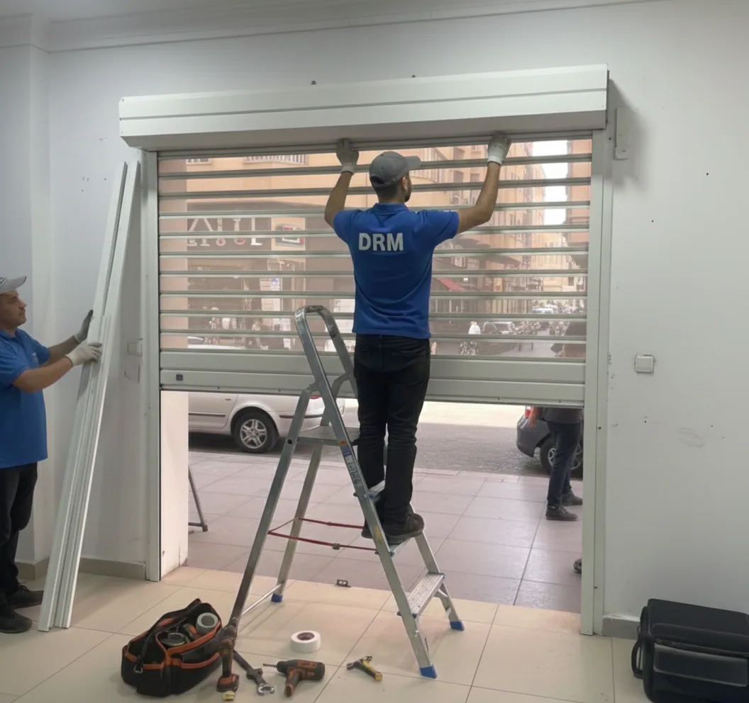 Installation et pose de rideau métallique à Colombes